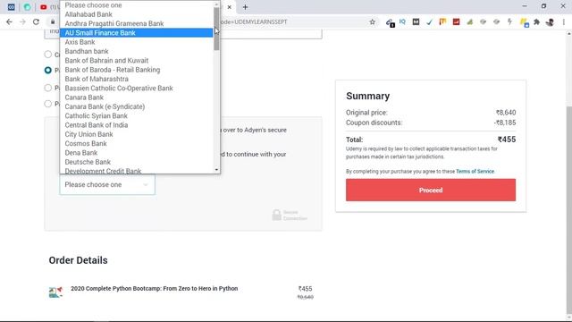 Enrolled in Complete Python Bootcamp Course of Jose Portilla on Udemy смотреть онлайн