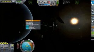 KSP fly orbit satellite v1 1 Million Meters and the crew deployed