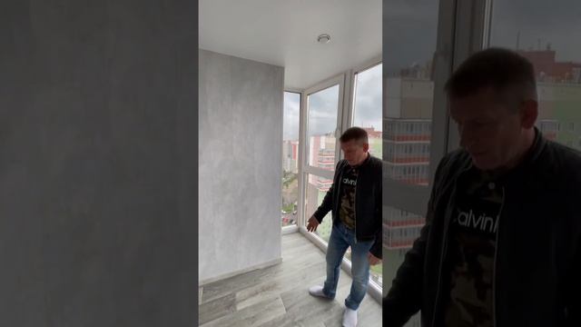 Теплый балкон с внутренней отделкой «под ключ».