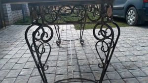 Срочно смотреть!!! Кованный стол!!! Своими  руками.