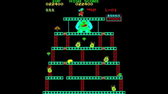 Arcade Longplay - Crazy Kong [Scramble hardware] (1981) смотреть онлайн