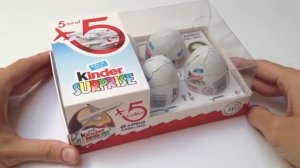 5 Киндер Сюрприз Яиц Игрушки Самолет Аэробус 5 Kinder Surprise Eggs Airbus Airplane Toys Collection