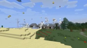 Ядерный взрыв в Minecraft / Nuclear explosion in Minecraft