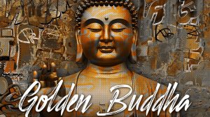 Рисую картину Золотой Будда | Golden buddha