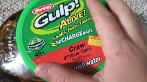 A Good Gulp Alive Crawfish Lure