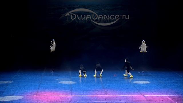 Пингвины детская современная хореография студия Divadance