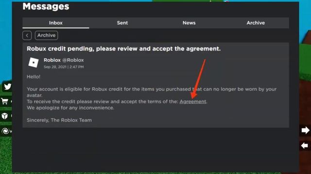 Как вернуть робуксы за удаленную одежду из инвентаря | Roblox смотреть онлайн