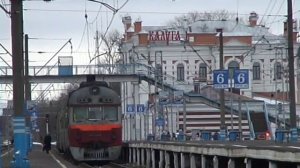 Поездка на рельсовом автобусе РА2 из Тулы в Калугу (2007 год)