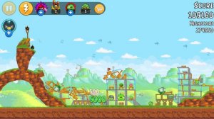 Angry Birds - COMPLETE PASSING LEVEL ALL GOLDEN EGG! GOLD STAR REACHED!!