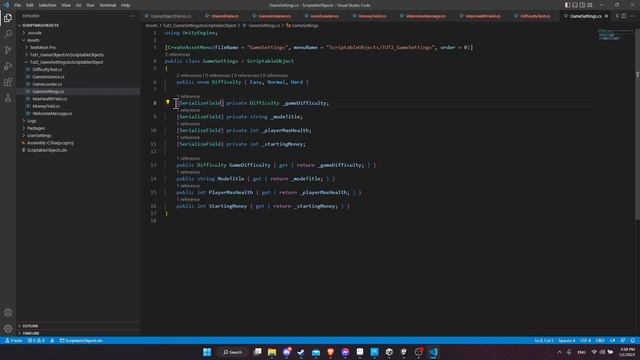 New Game Settings as Scriptable Objects in Unity - GameDev 2023 смотреть онлайн