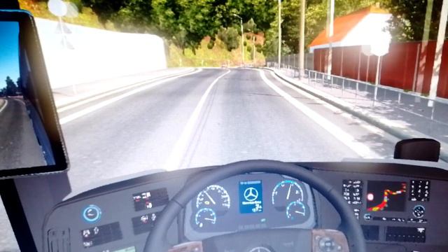 Везу пассажиров в Мамедова Щель из Новороссийска на автобусе Mercedes Benz travego 2020. смотреть онлайн