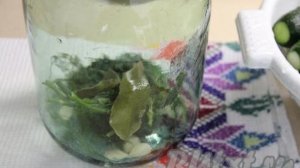 Маринованные огурцы под капроновой крышкой на зиму