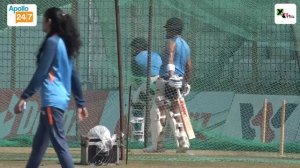 What was the mood of Virat Kohli during practice ahead of first test against Bangladesh? | BANvIND