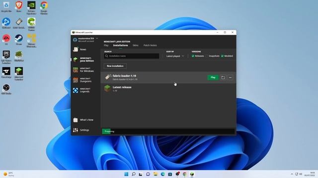 How to install MINECRAFT METEOR client NEW 1.19 смотреть онлайн