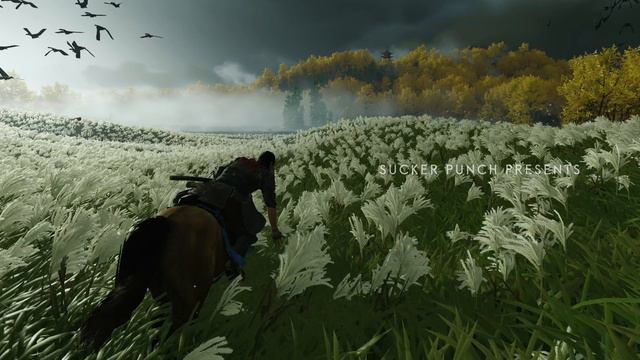 Ghost Of Tsushima . Призрак Цусимы - прохождение игры [02] - русская озвучка и субтитры