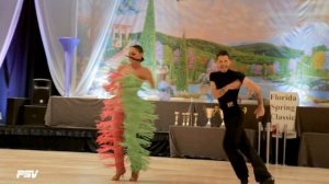 Francesco and Sabrina Bertini I Professional Latin Show Dance - Samba I Florida Spring Classic 2021