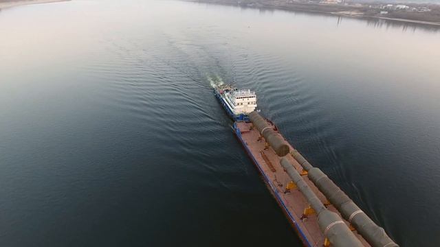 Проход судов по р.Волга, Кировский район г.Волгоград