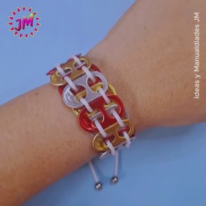 Браслет для рукоделия  __ Переработка отходов __ Браслет своими руками