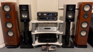 Amplificador Arcam SA-30, SACD, DAC, Network Arcam CDS-50, Altavoces canton Reference 7K