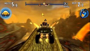 Beach Buggy Racing (PS4) Прохождение игры #3: Тропический ураган и Ухтышка
