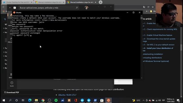 Instalación y configuración de Docker en Windows 10 смотреть онлайн