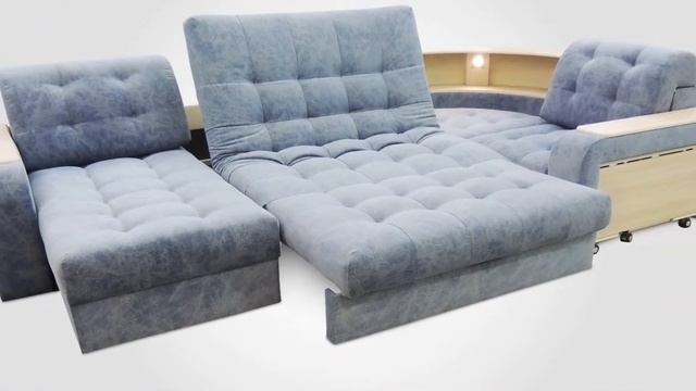 Видеообзор умного п-образного диван «IQ 126» смотреть онлайн