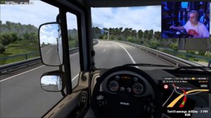 Вованыч 2 раза проехал нужный поворот ||Euro Truck Simulator 2 ||Нарезка стрима 5opka