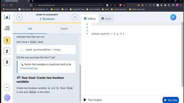 JavaScript For Web3 - Mastering Variables