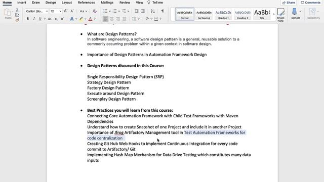 #1 -Selenium Framework Design patterns | Introduction with Intellij Project Setup смотреть онлайн