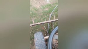 Обзор мини трактор, небольшая переделка.