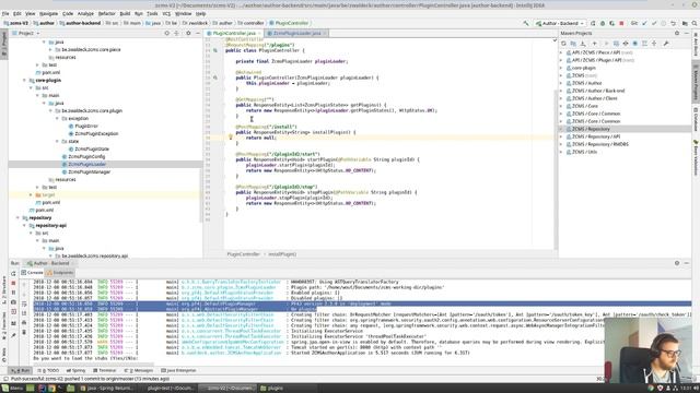 Create a CMS in Java [Plugin System] | Spring | Angular смотреть онлайн