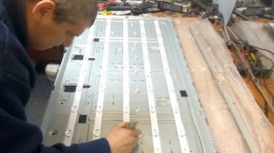 снимаем матрицу 50"