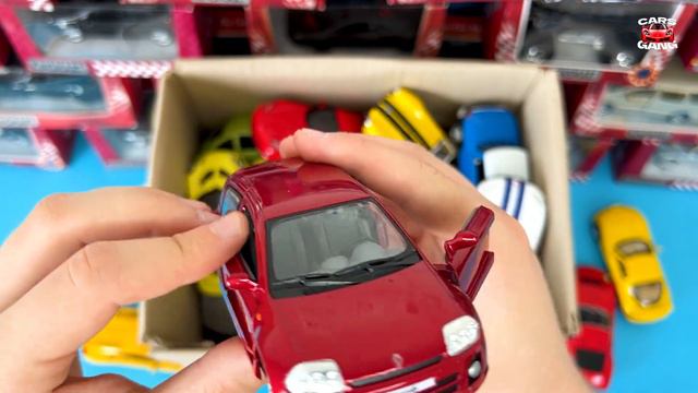 Box Full of Model Cars | Lamborghini, Bentley, Mazda Rx-7, Renault, Dodge, Ford Mustang