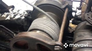 ТДТ-55 порвался трос.