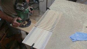 Декоративная решётка из дерева. How to make wooden lattice fence.