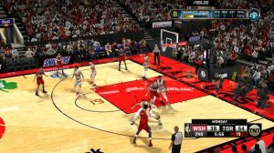 NBA 2K12 REMASTERED My Career - Wizards vs Raptors Full Game!! | Low End Laptop