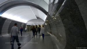 Станция метро "Тургеневская", переход на "Сретенский бульвар" // 21 сентября 2018