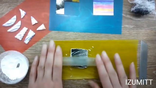 ПОЛЫЕ фигурные БУСИНЫ. Рисунок MIX техник. смотреть онлайн