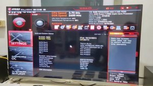 Setting Bios Mainboard MSI B450 Tomahawk MAX II