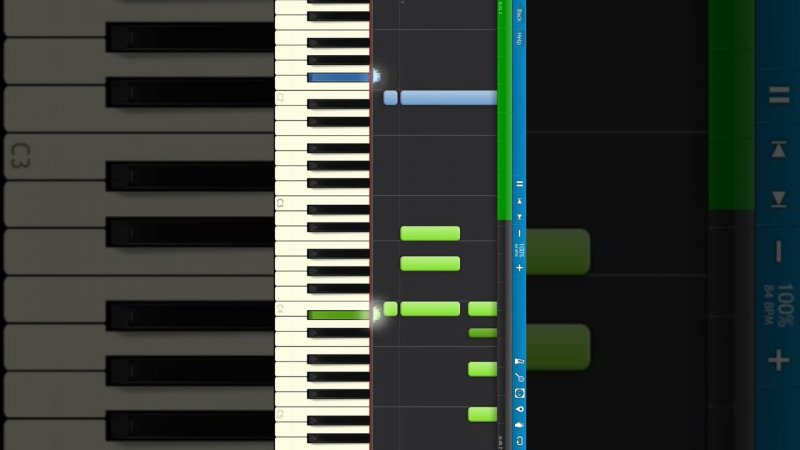 David Arnold - The World Is Not Enough OST #pianotutorial #shorts #synthesia #synth