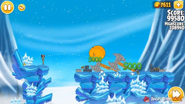 Angry Birds Seasons Ragnahog Level 1-11 Walkthrough 3 Star смотреть онлайн