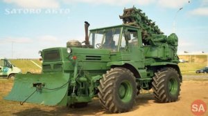 Экспериментальные и неизвестные модели трактора Т-150К.