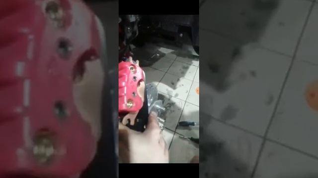 Замена задних колодок квадроцикл odes