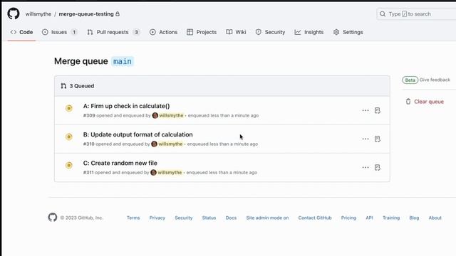 How to use pull request merge queues смотреть онлайн