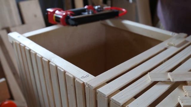 Корзина для белья из дерева своими руками смотреть онлайн