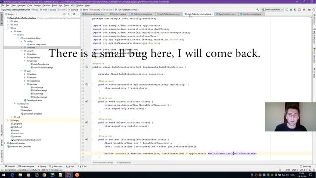Spring Security Token Based Authentication JWT Tutorial (Full App Example) смотреть онлайн