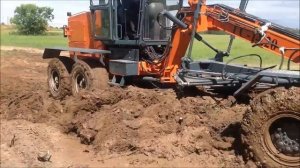 Автогрейдер повышенной проходимости ГС-14.20П на базе УРАЛ полный привод
