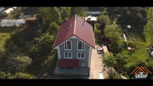 Отделка дома металлическим сайдингом