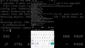 How to install IPGeoLocation in  termux