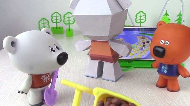 БУМАЖНЫЙ Тучка Великан и Крутые ТАЧКИ Дисней! Мультики с игрушками Ми ми мишки для детей смотреть онлайн